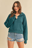 Drea Half Zip Hoodie