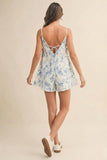Floral Flared Romper