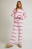 Striped Sweater Set