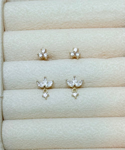 Crystal Stud Earrings