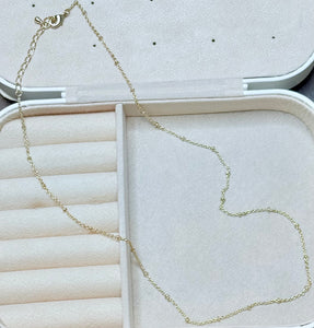 Gold Satellite Necklace