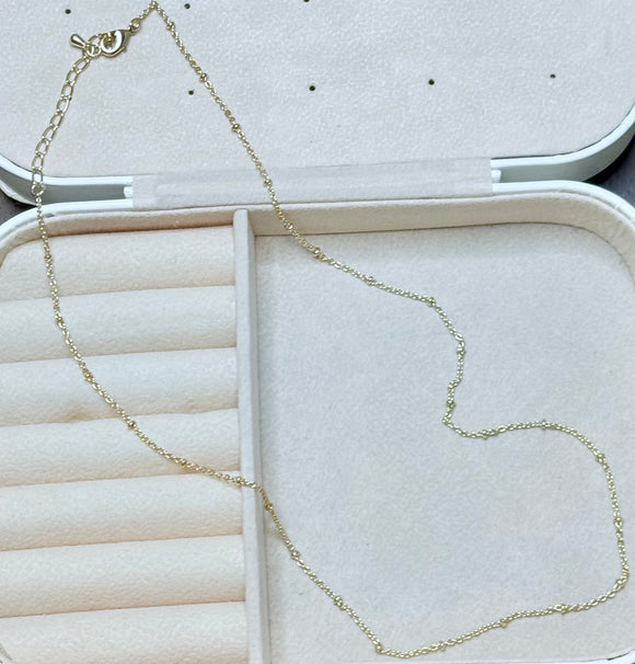 Gold Satellite Necklace