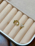 Lucy Diamond Bow Hoops