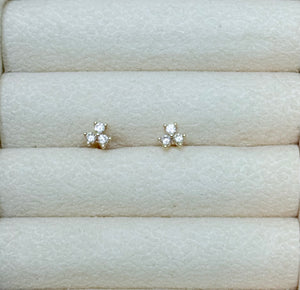 Trinity Stud Earrings