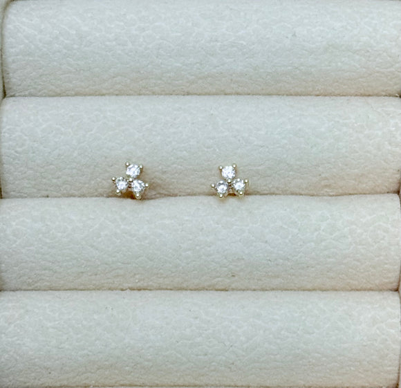 Trinity Stud Earrings