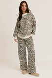 Leopard Sweat Set